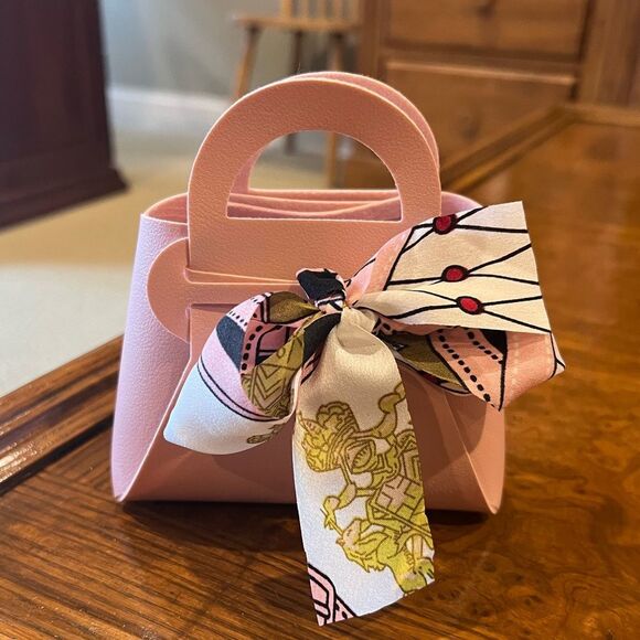 🩷 Mini Pink Tote Bag Gift Card Holder 🩷 - Picture 4 of 15